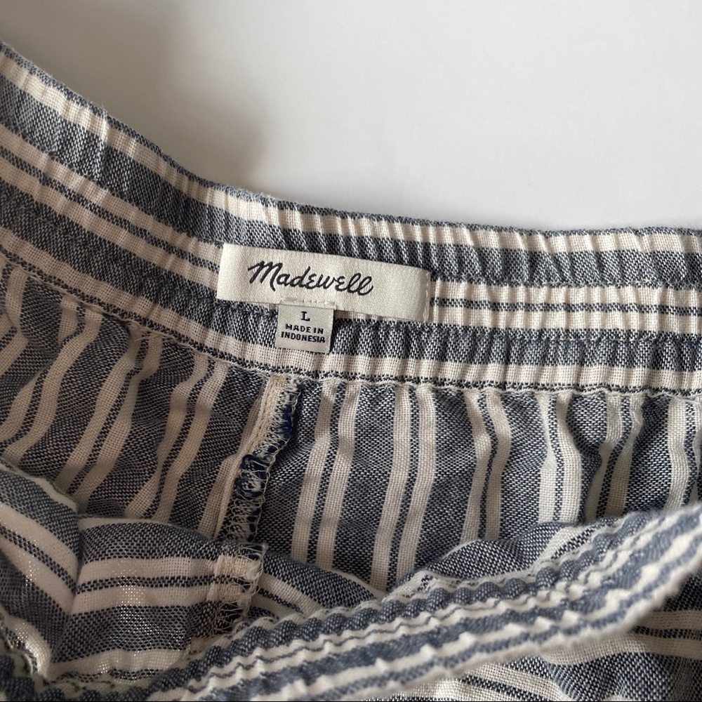 Madewell Oahu Cover-Up Shorts in Stripe - Picture 4 of 9